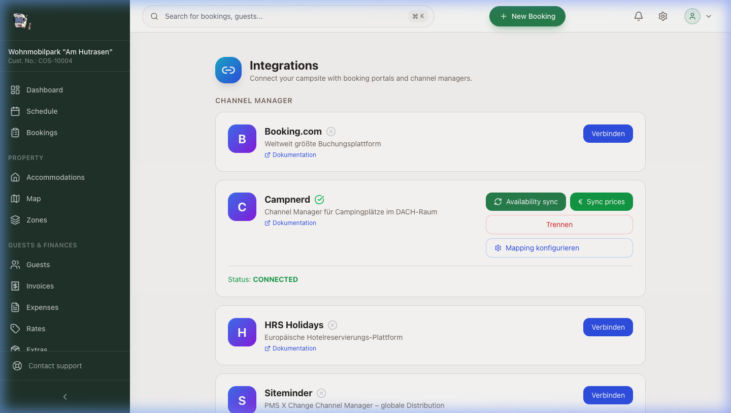Availability synchronized across all channels